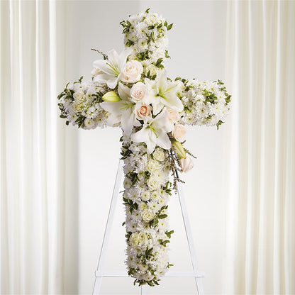Spiritual Guidance Standing Spray – DESIGNER'S TOUCH FLORIST & GIFT SHOP LLC, West Union SC