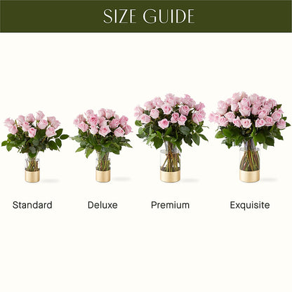 Picture Perfect Pink Rose Bouquet – DESIGNER'S TOUCH FLORIST & GIFT SHOP LLC, West Union SC