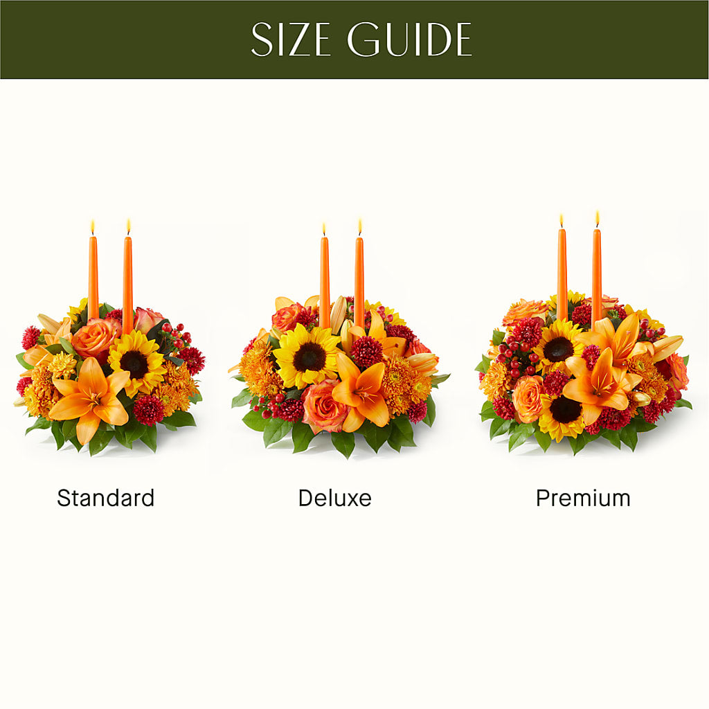 Grateful Centerpiece – DESIGNER'S TOUCH FLORIST & GIFT SHOP LLC, West Union SC