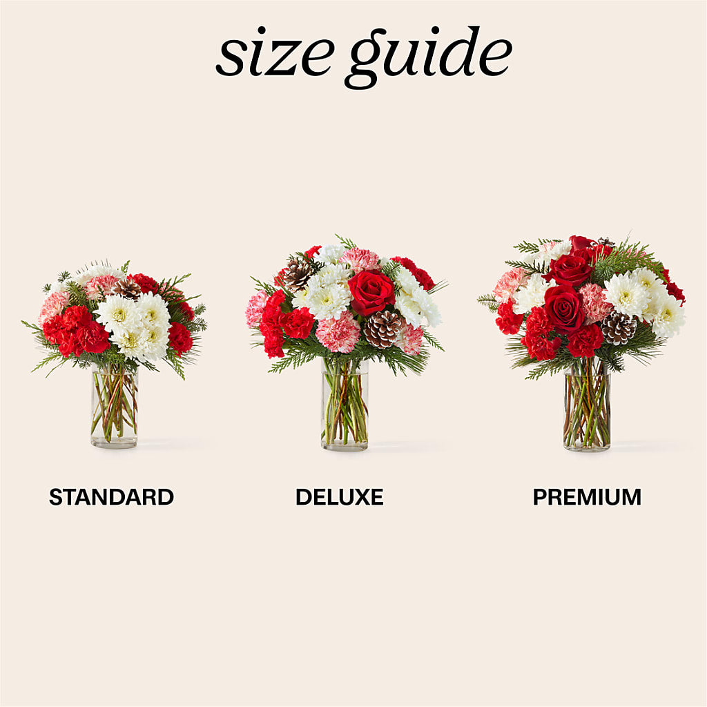 Candy Cane Lane Bouquet – DESIGNER'S TOUCH FLORIST & GIFT SHOP LLC, West Union SC