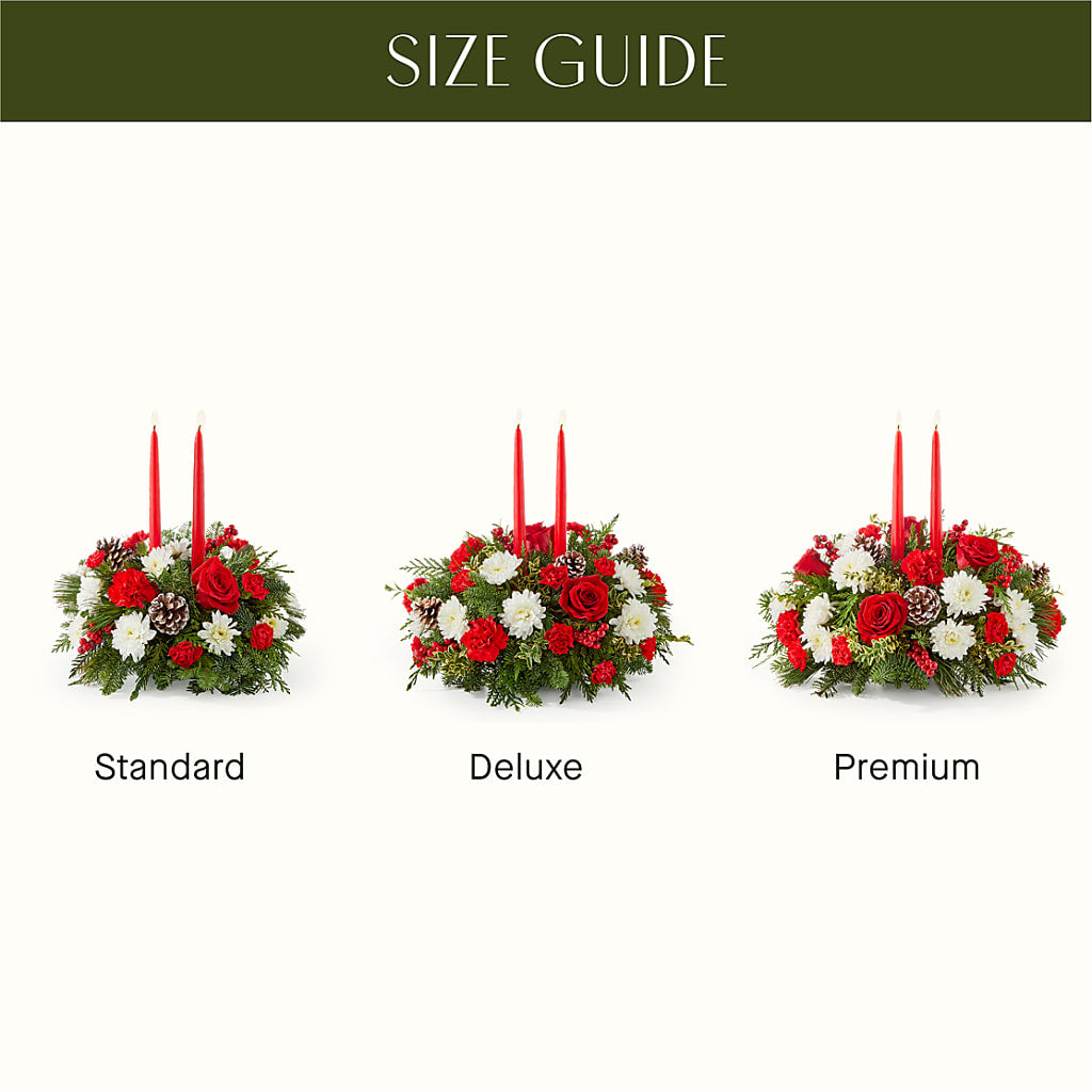 Holiday Soiree Centerpiece – DESIGNER'S TOUCH FLORIST & GIFT SHOP LLC, West Union SC