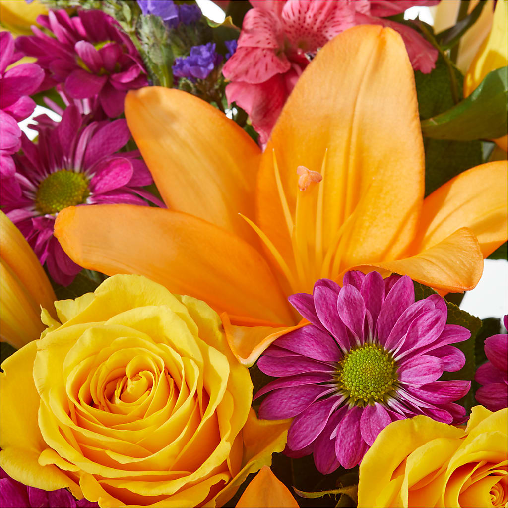 Colorful Visions Bouquet – DESIGNER'S TOUCH FLORIST & GIFT SHOP LLC, West Union SC