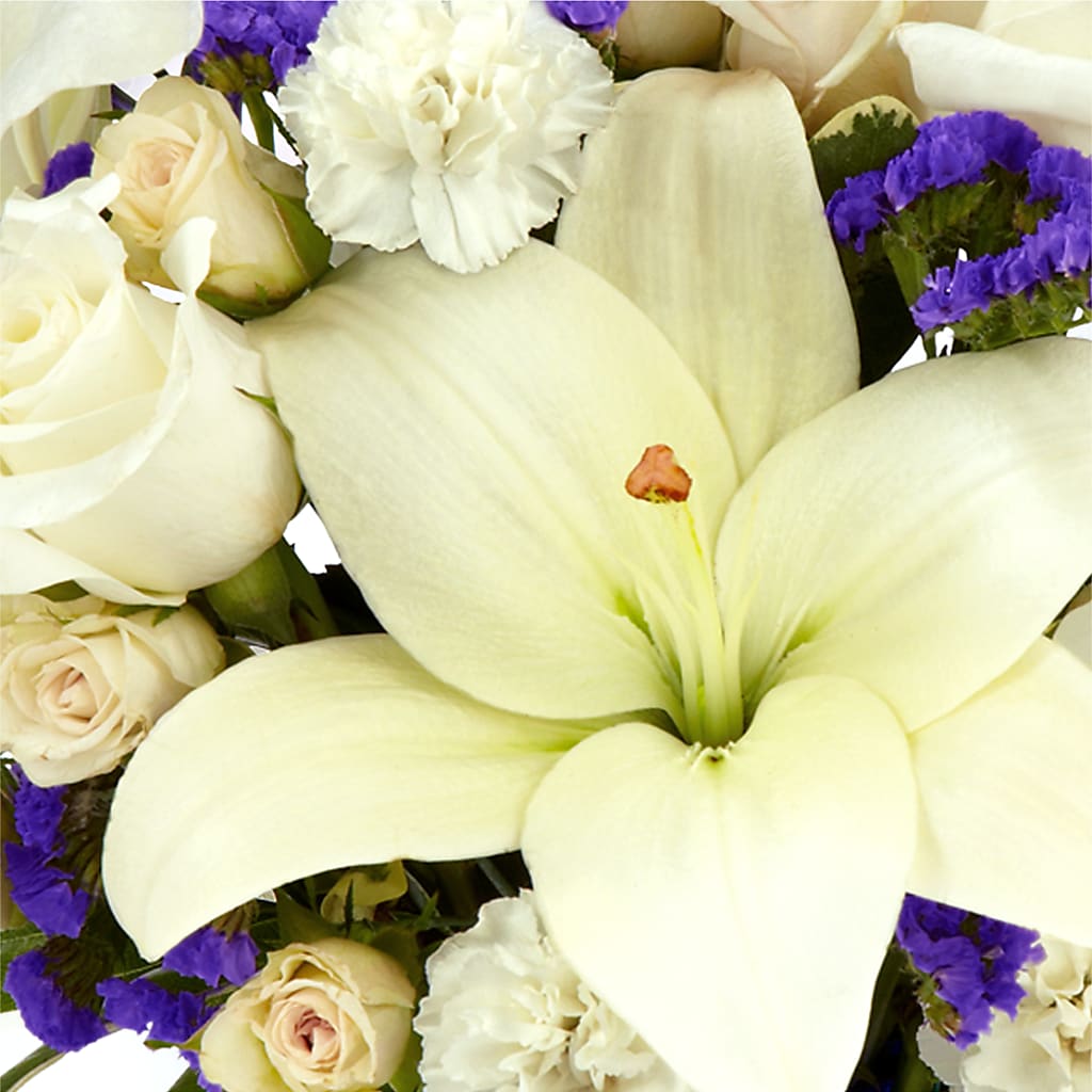 Sapphire Rush Bouquet – DESIGNER'S TOUCH FLORIST & GIFT SHOP LLC, West Union SC