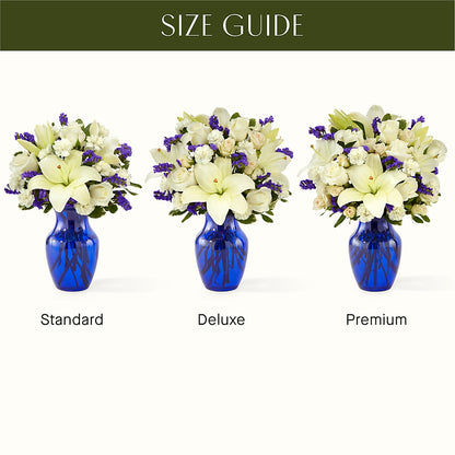 Sapphire Rush Bouquet – DESIGNER'S TOUCH FLORIST & GIFT SHOP LLC, West Union SC