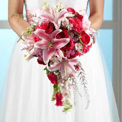 Lily & Rose Bouquet – DESIGNER'S TOUCH FLORIST & GIFT SHOP LLC, West Union SC